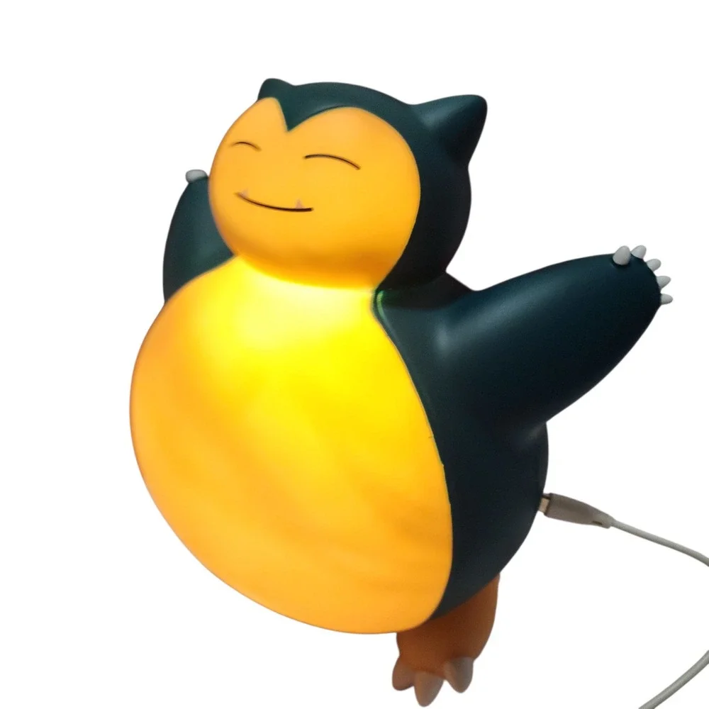 Pokemon Snorlax Light Up Figure‎ 10 Inch USB or Battery Powered